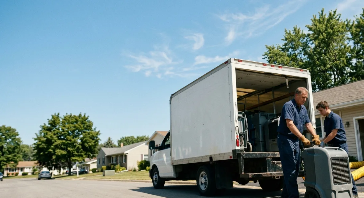 Water Damage Cleanup in Meriden, IA near me